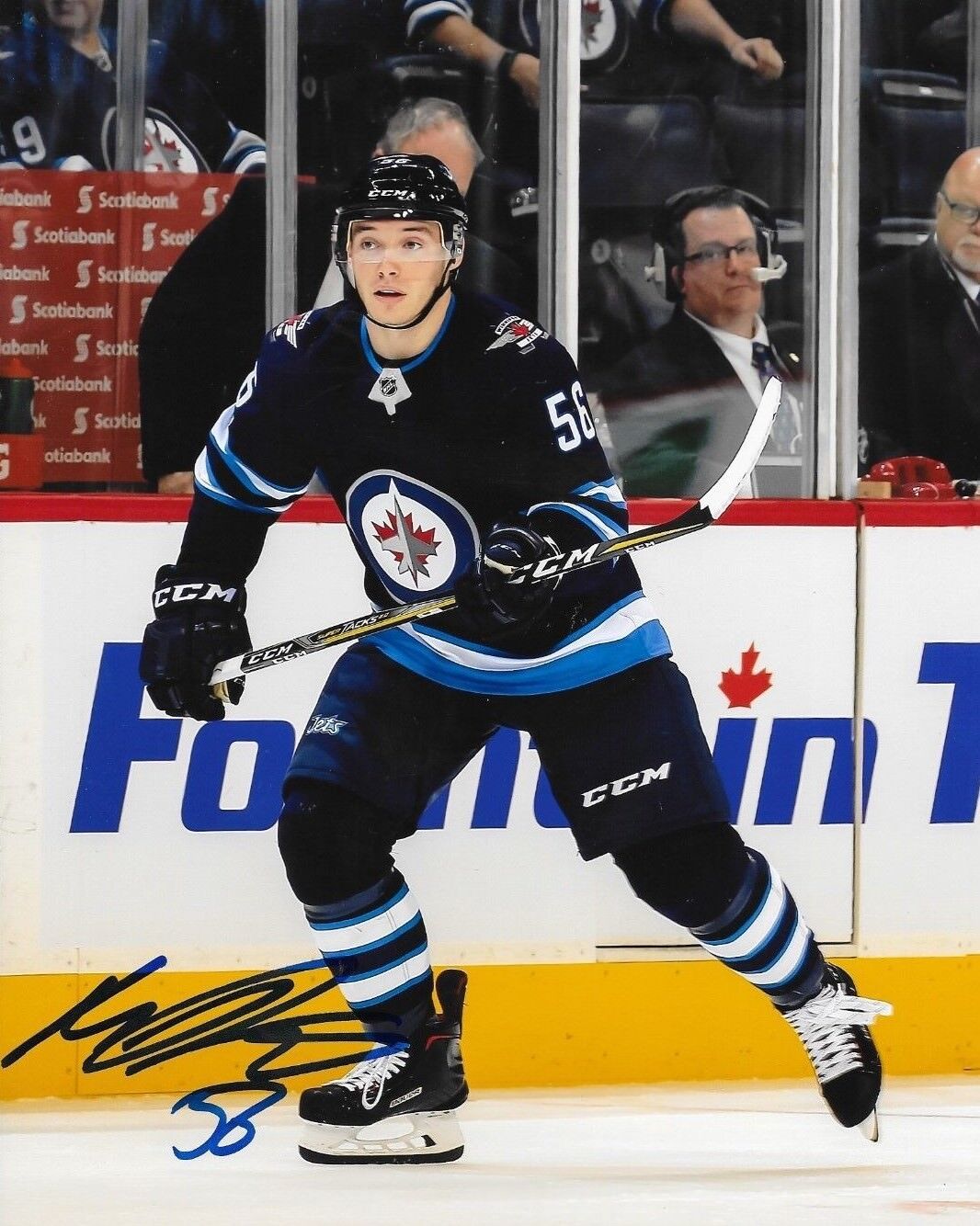 Marko Dano signed Winnipeg Jets 8x10 Photo Poster painting autographed 2