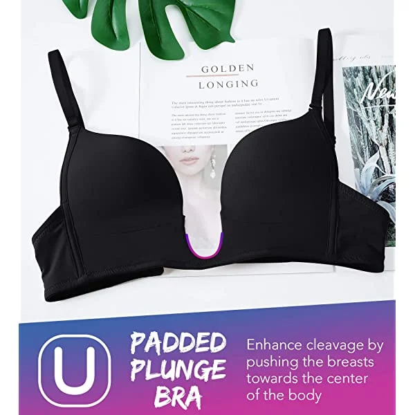 Push Up Ultra Low Deep U Bra
