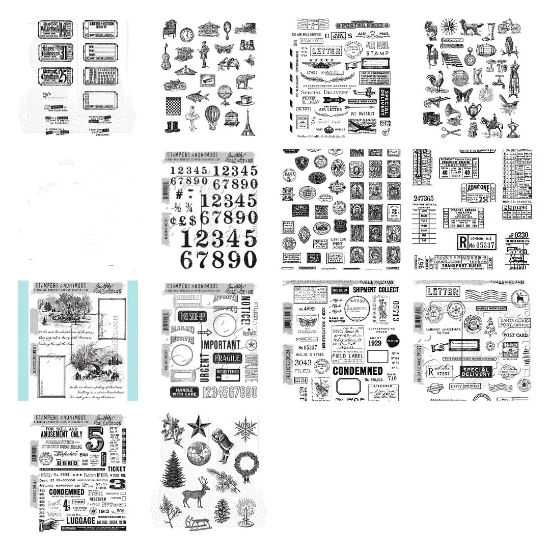 Nigikala Envelope Collector 2022 New Clear Stamps Metal Cutting Dies DIY Scrapbooking Paper Craft Handmade Album Punch Embossing