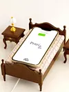 Mini Bed-shaped Mobile Phone Charging Stand
