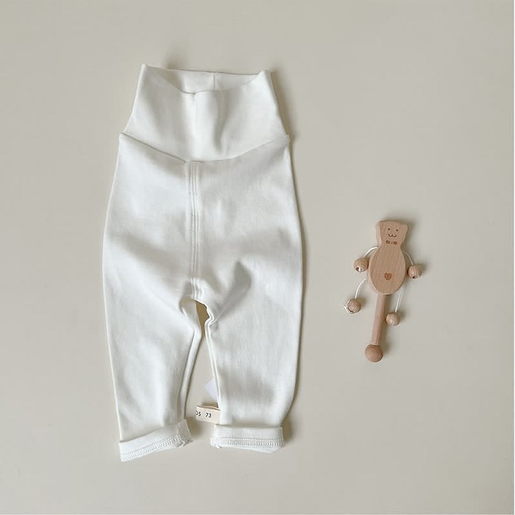 Baby Solid Color Casual Leggings