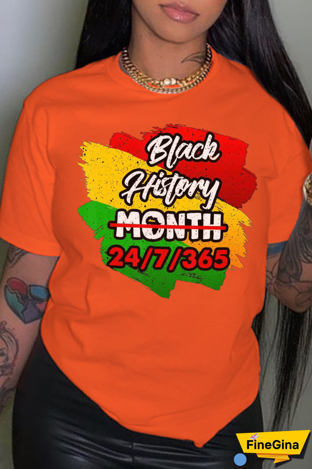 Red Daily Vintage Print Patchwork O Neck T-Shirts