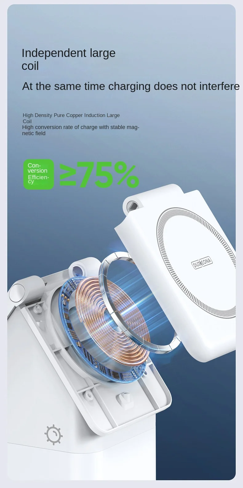 4 in 1 Magnetic Radio House Creative Gift Apple Watch Earphones Wireless Charger