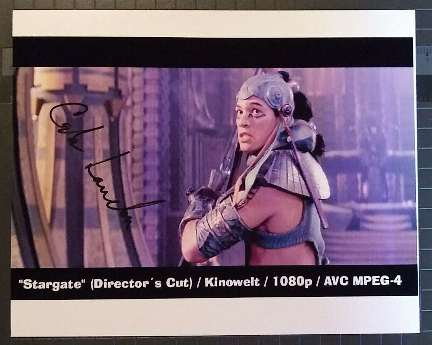 Carlos Laucho - STARGATE - signed 8x10