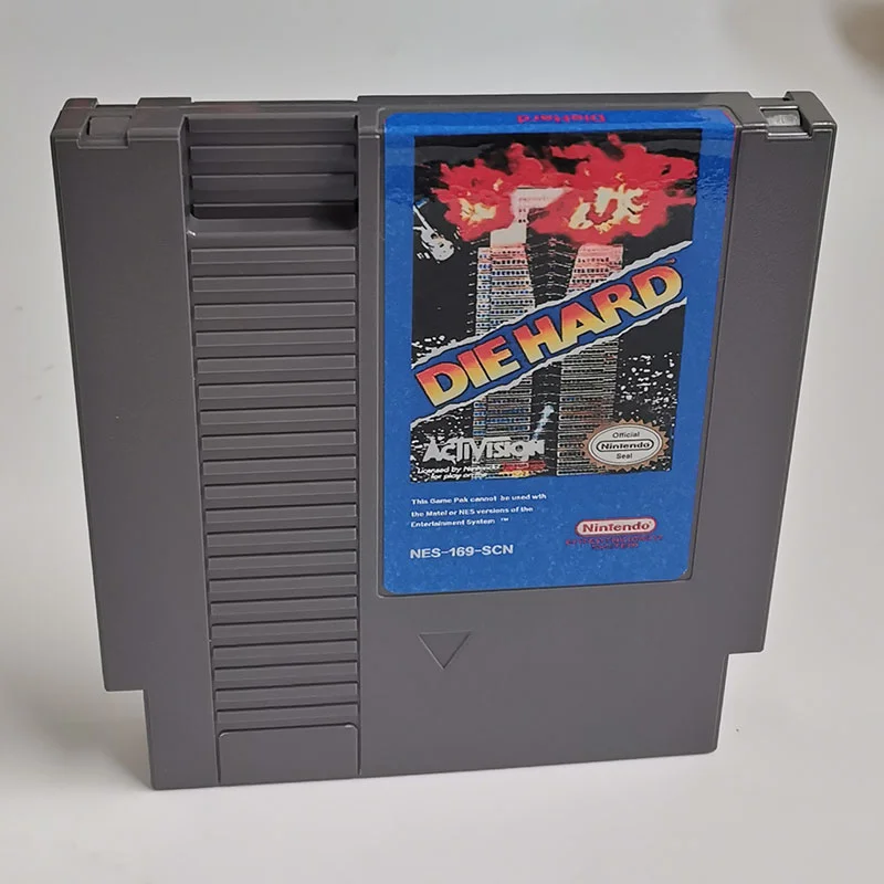 Die Hard For Nintendo NES - 8 Bit Game Cartridge