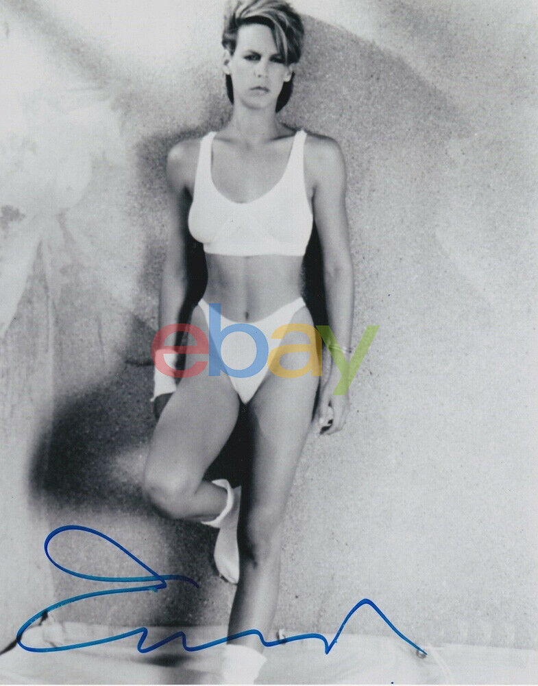 JAMIE LEE CURTIS Signed 8x10 Photo Poster painting reprint