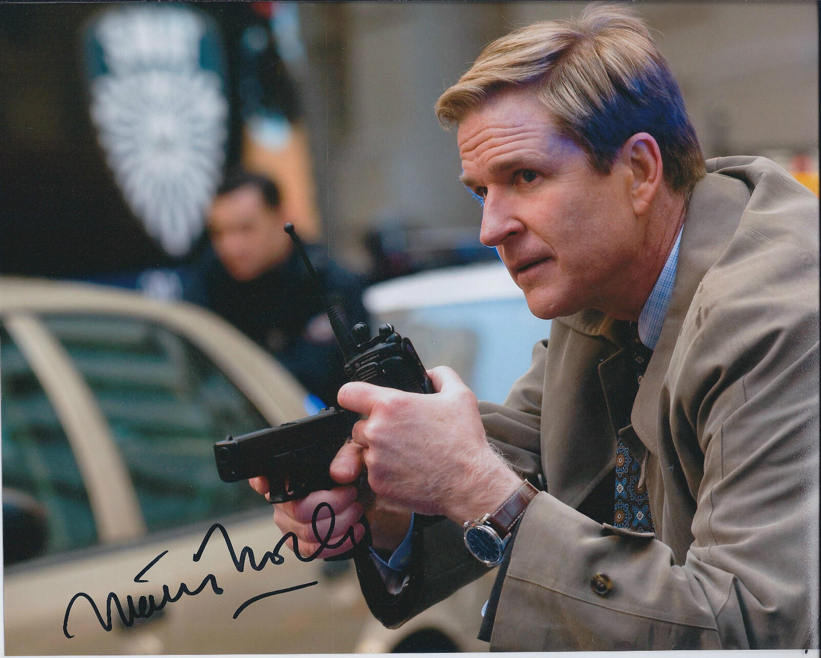 Matthew MODINE SIGNED Autograph Photo Poster painting AFTAL COA Batman The Dark Knight Rises