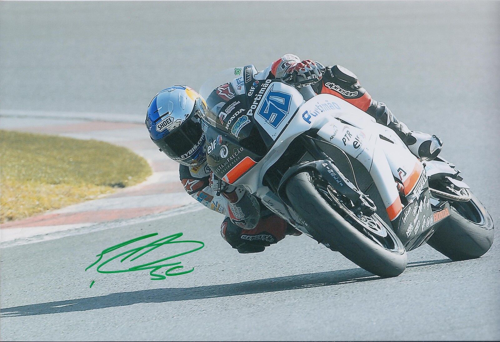 Eugene LAVERTY Signed 12x8 Photo Poster painting HONDA Racing MOTO2 AFTAL COA Autograph Genuine