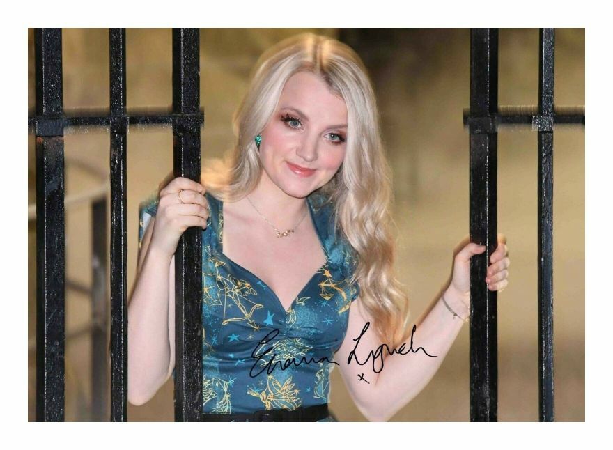 EVANNA LYNCH AUTOGRAPH SIGNED PP Photo Poster painting POSTER