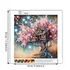 (US Local)4Pack Tree-Crystal Rhinestone Diamond Painting(30x30cm)