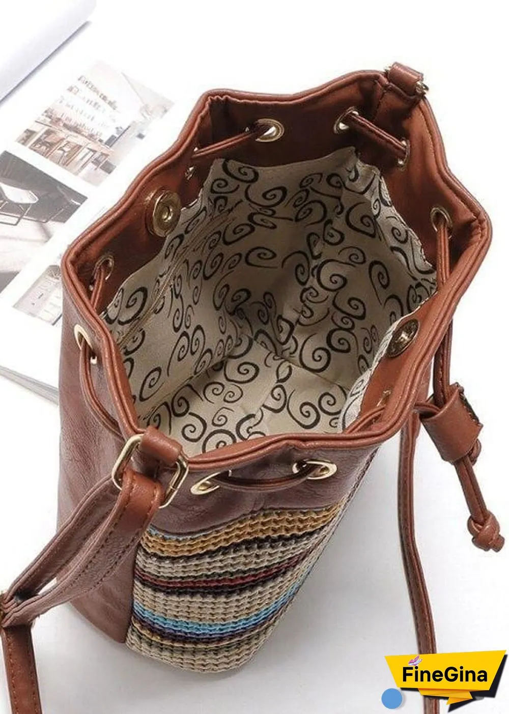 Boho Drawstring Bag Arya