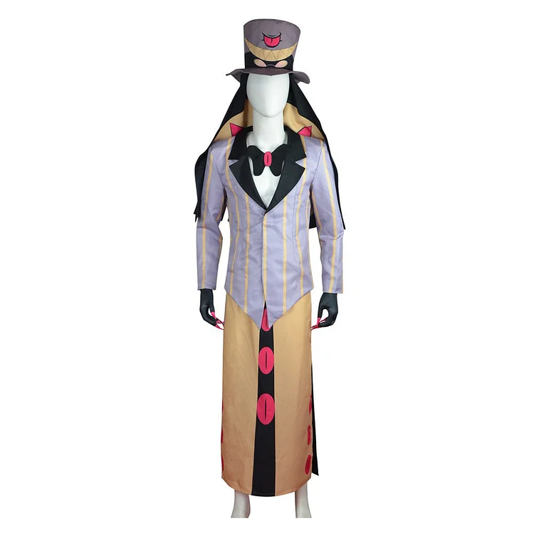 Hazbin Hotel (2024) Sir Pentious Outfits Cosplay Costume Halloween Carnival Suit