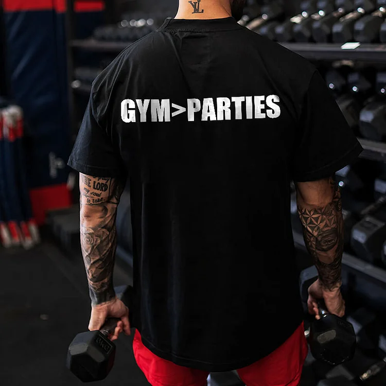 GYM > PARTIES Printed Men's T-shirt