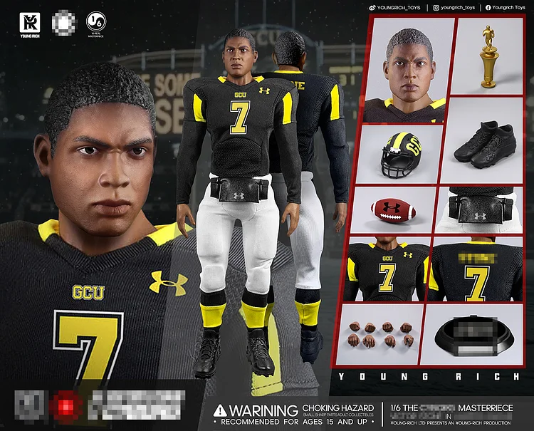 Pre-order】 Youngrich Toys 1/6 Football star YR021 Victor