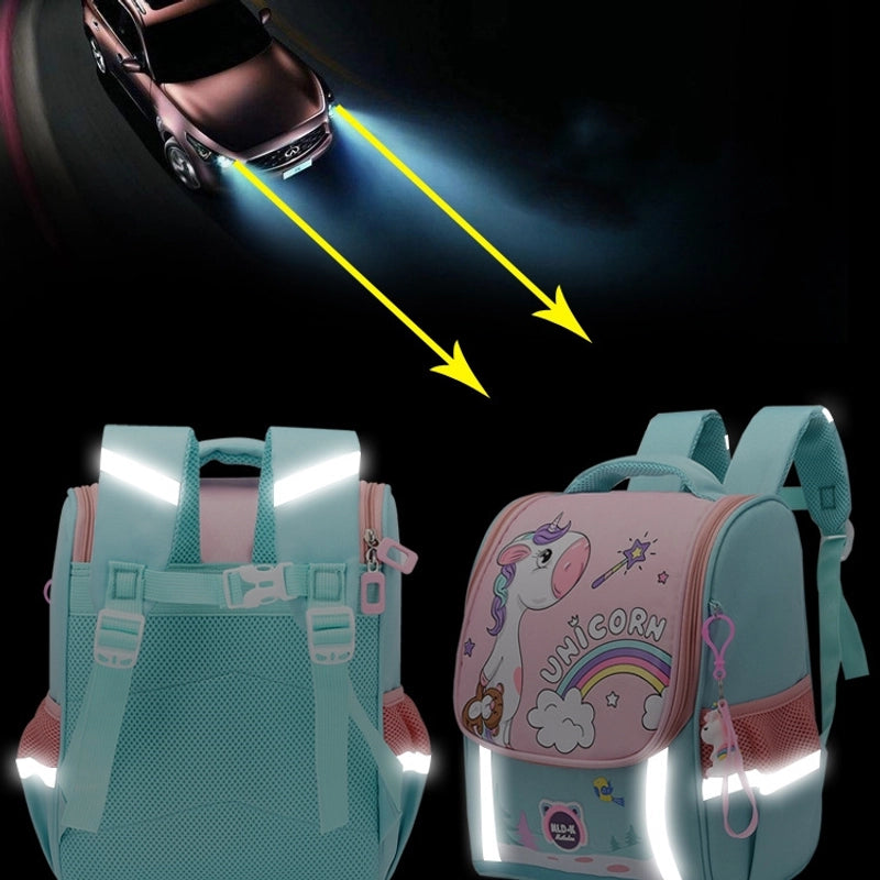 Waterproof Letter School Daily School Backpack