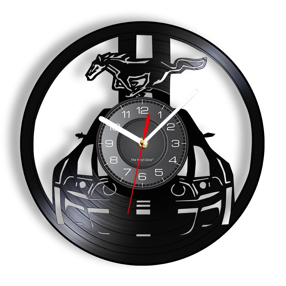 

Wild Horse Speed Car Logo W - Vinyl Record Wall Clock - Without LED, 501 Original