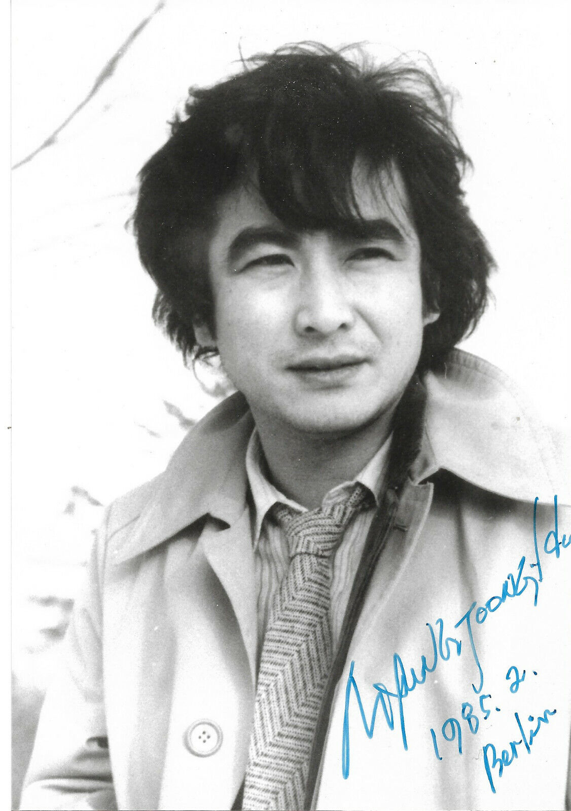 Myung-joong Hah Director signed 8x12 inch Photo Poster painting autograph