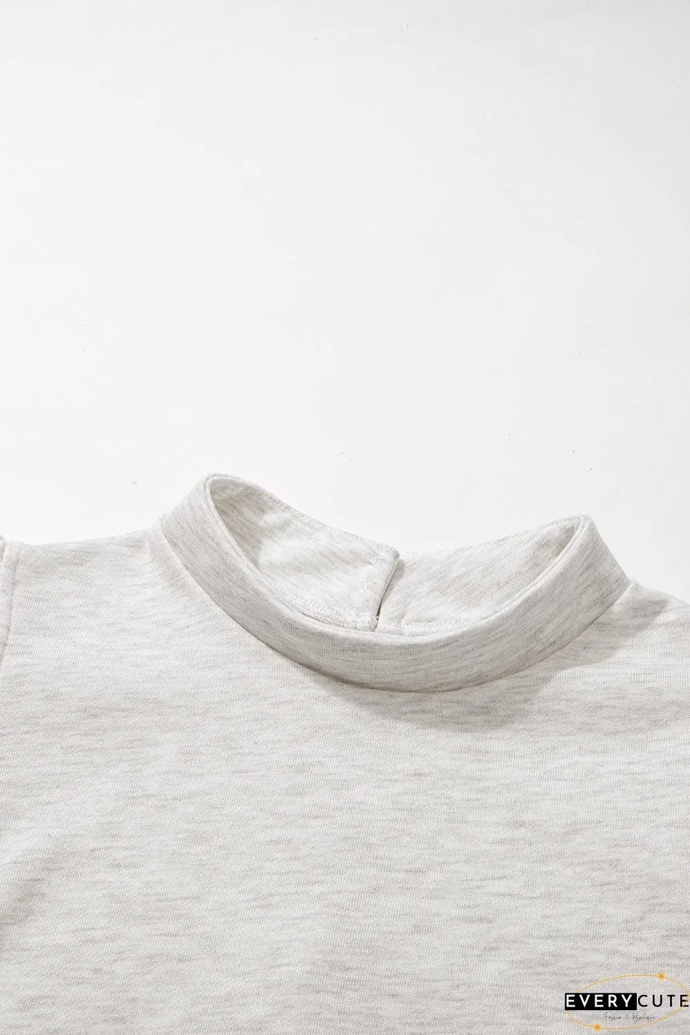 Sleeveless Ruffle Dress with Crew Neck