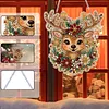 Deer Acrylic DIY Diamond Painting Pendant Double-Sided Print Kit
