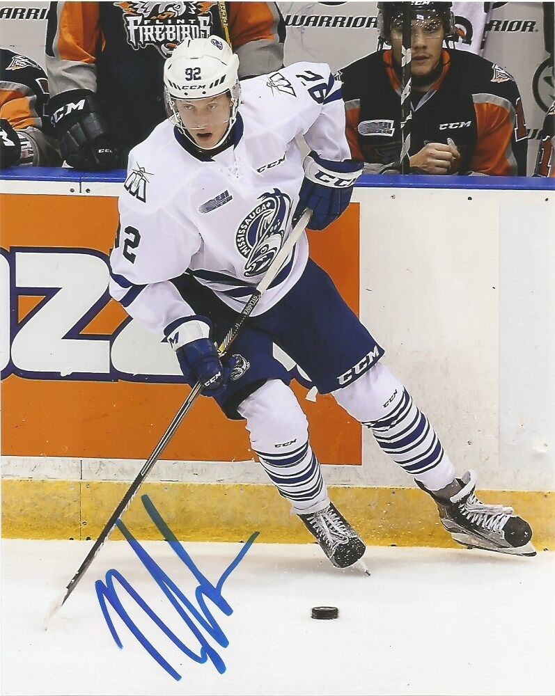 Mississauga Steelheads Alexander Nylander Autographed Signed 8x10 Photo Poster painting COA A