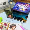 uk.everydayedeals Diamond Painting Luminous Portable Vacuum Suction Pen Accessories Tool - Sunset Trees