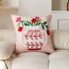 Floral Embroidery Home Living Creative Cushion Pillow Cover