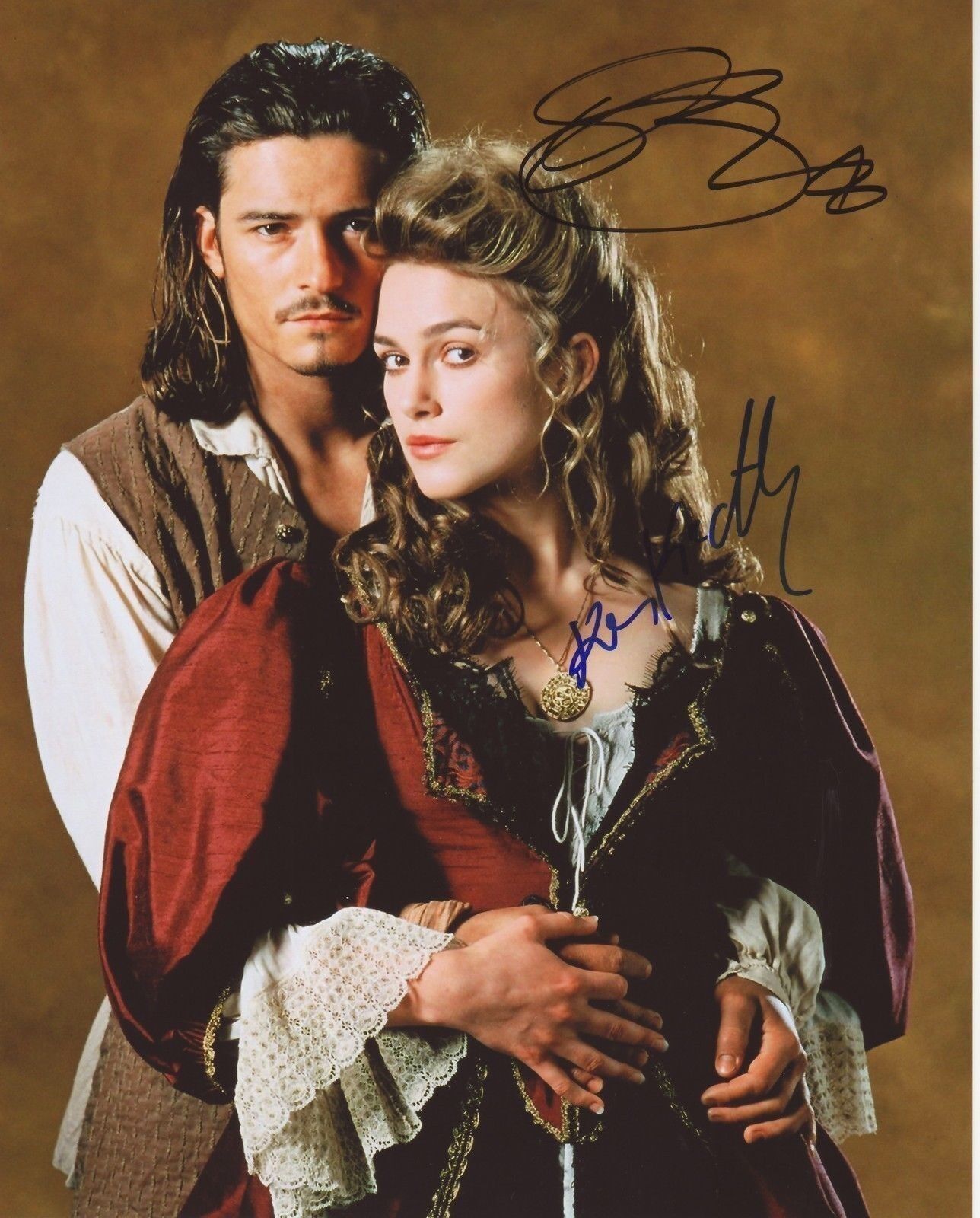 PIRATES OF THE CARIBBEAN CAST AUTOGRAPH SIGNED PP Photo Poster painting POSTER