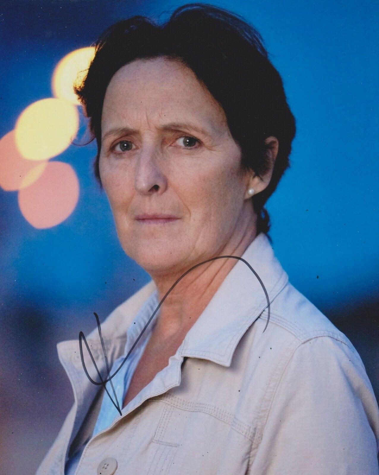 Fiona Shaw Signed 10x8 Photo Poster painting AFTAL