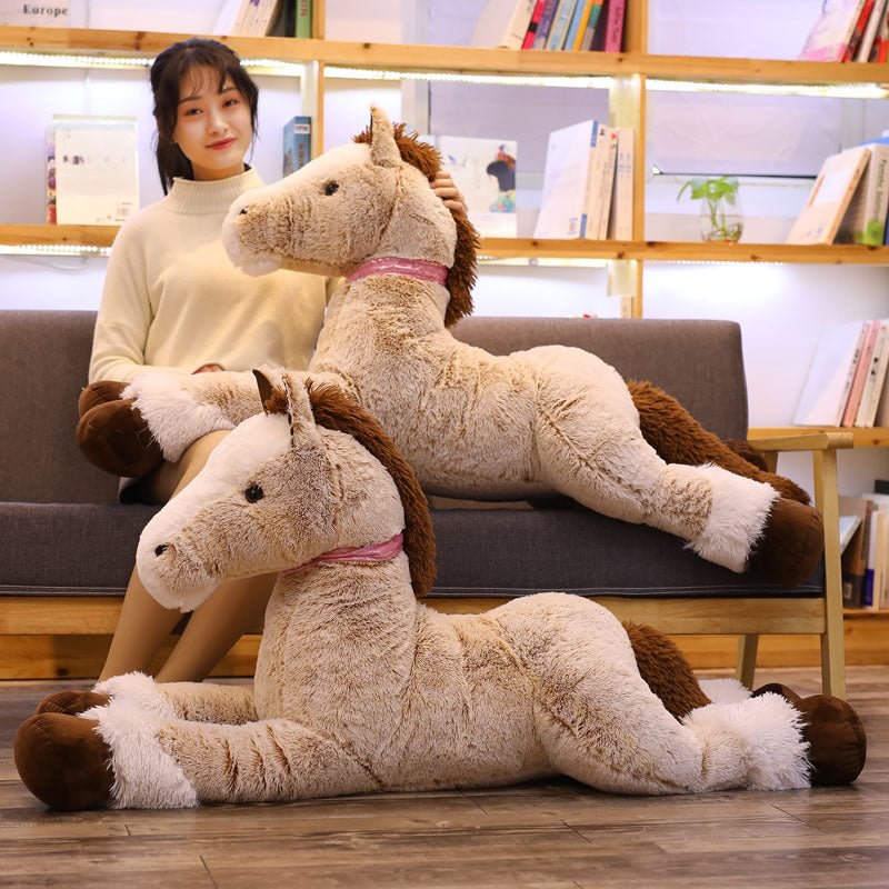 Horse Stuffed Animal Kawaii Soft Cuddly Plush Toy