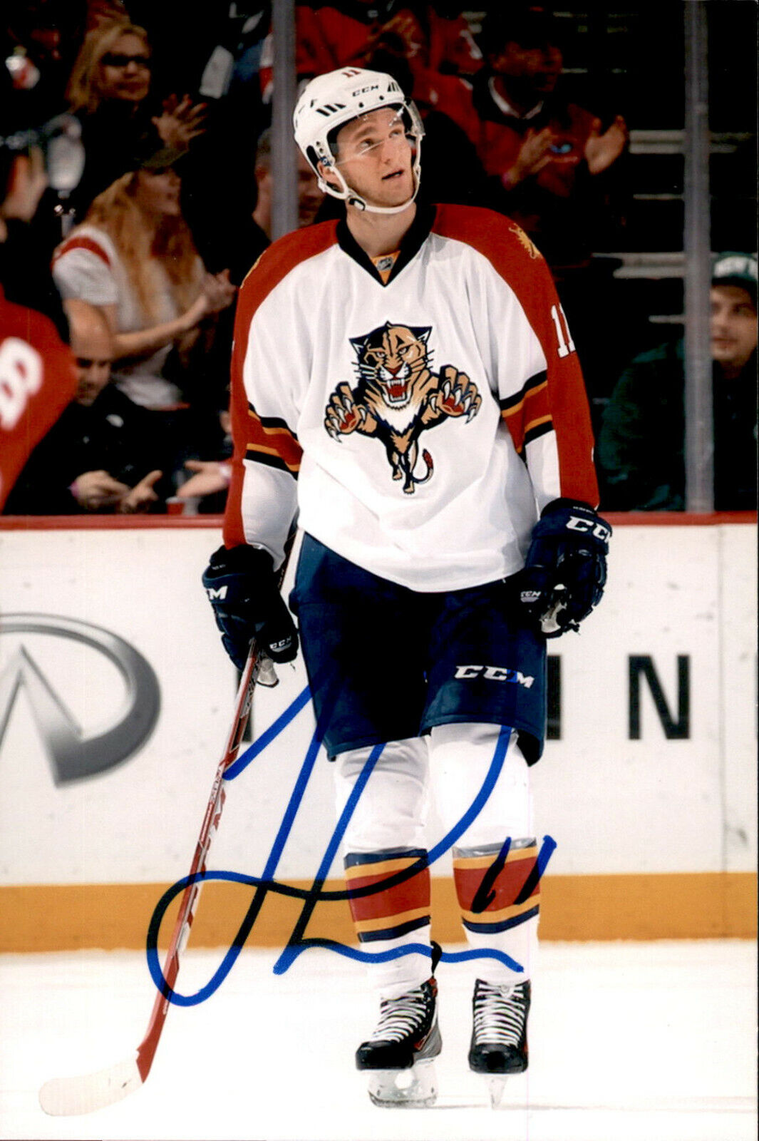 Jonathan Huberdeau SIGNED autographed 4x6 Photo Poster painting FLORIDA PANTHERS