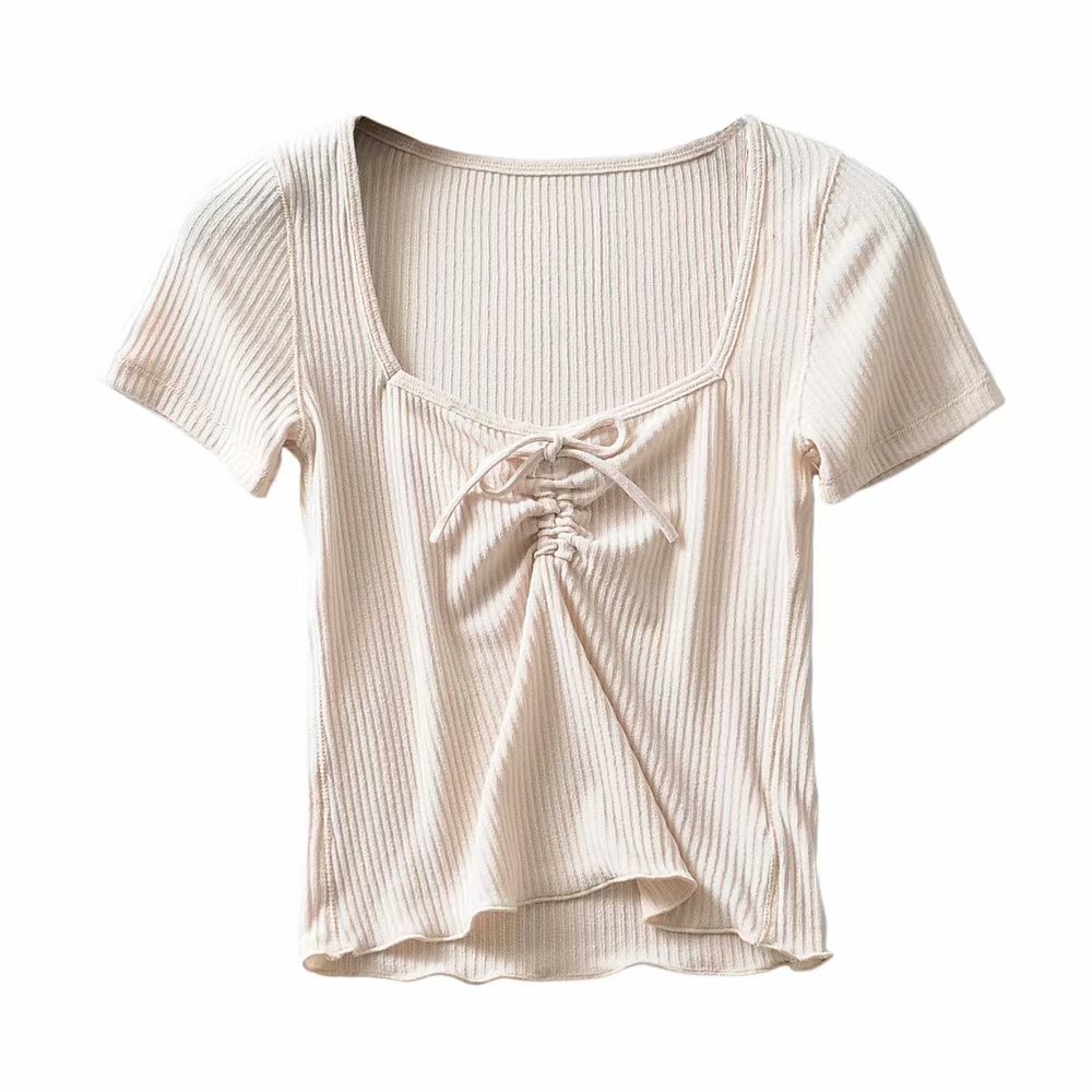 Mozpar black t shirt women tshirt crop top cute sexy yellow short sleeve shirts women 2018 kawaii korean clothes streetwear