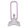RGB Headset Stand with 2 USB Ports USB 2.0 Hub Headphone Shelf for Desk Display