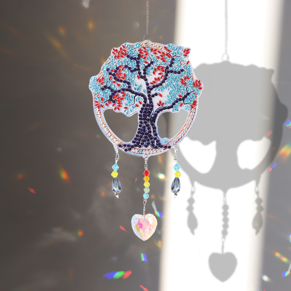 

Happiness Tree Suncatcher - 5D DIY Craft Pendant - Diamond Painting, 501 Original