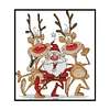 Santa-14CT Counted Cross Stitch Kit(26*28cm)