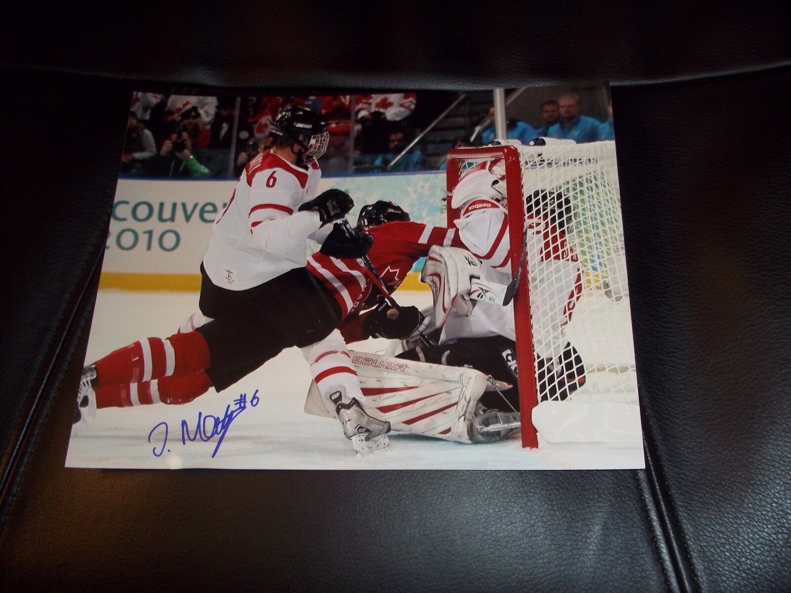 Julia Marty Team Switzerland Autographed 8 x 10