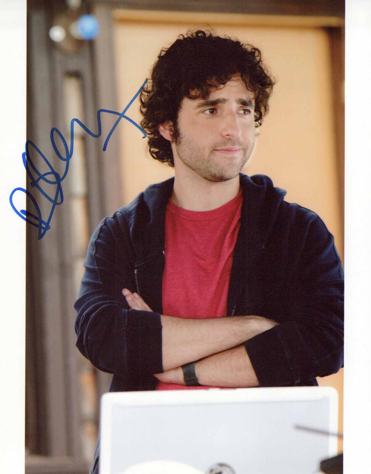 David Krumholtz Numb3rs autographed Photo Poster painting signed 8X10 #16 Charlie Epps
