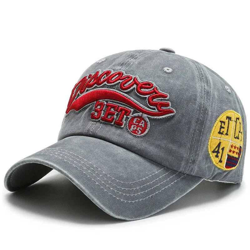 Embroidery Mountain Baseball Cap Cotton Adjustable Hip Hop Hiking Snapback Hat Fashion Dad Hat Women Men Summer Spring Caps New