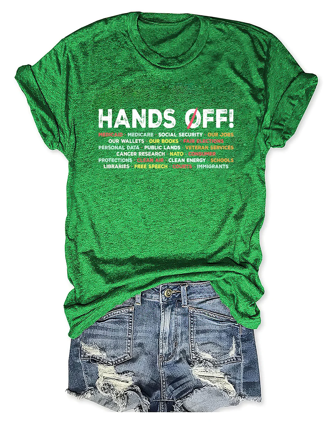 Hands Off Protest T-shirt