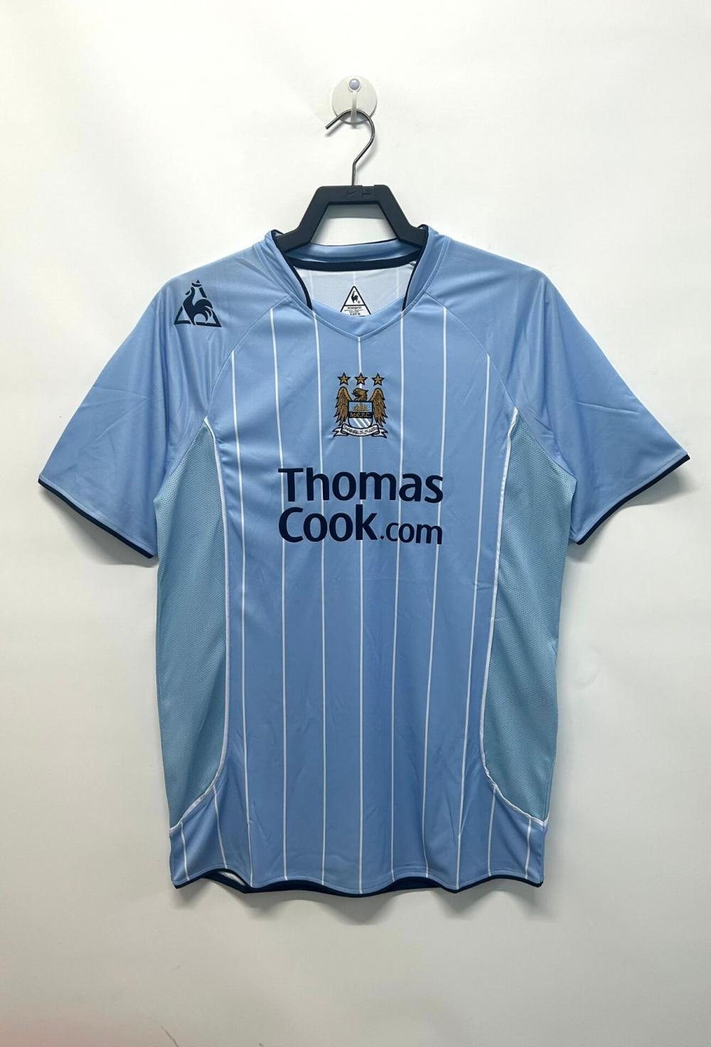2007/2008 Retro Manchester City Home Football Shirt