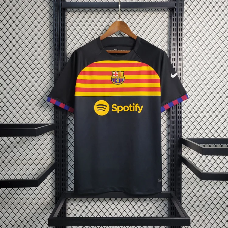 FC Barcelona Pre-match Training Shirt 2023-2024 - Black