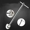 11 Inch Plumbers Wrench Adjustable Plumbing Wrench Capacity of 5/16inch To 1-1/8inch Tap Nut Spanner for Hard To Reach Spaces (Silver)