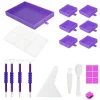 DIY Multifunctional Diamond Painting Cover Plate Turn Drill Tray Tool Set