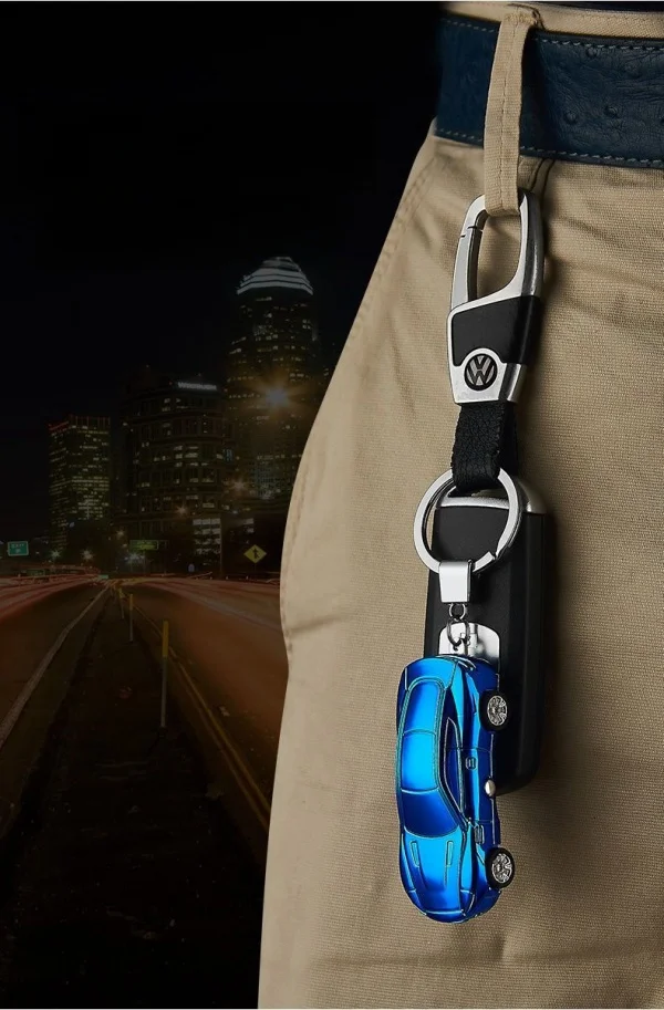 Multifunctional Sports Car Keychain
