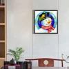 Xmas Snowman - Square AB Drills Diamond Painting(35*35cm)