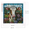 (40*40cm)DIY Square Partial AB Drill Diamond Painting - Calf