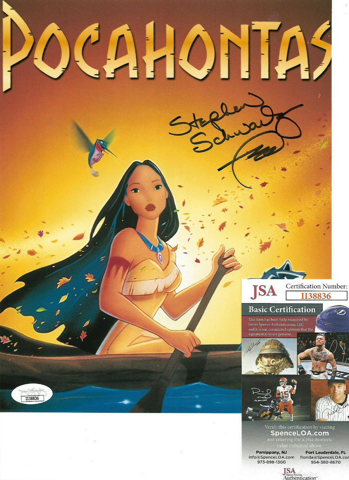 Stephen Schwartz Signed 8x10 Photo Poster painting Autographed, Composer, Pocahontas, JSA COA