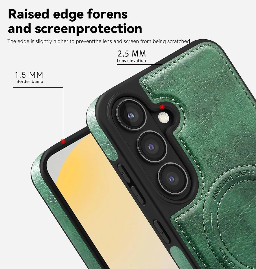 Samsung Galaxy Z Fold 6 Leather Case Magnetic Protective Case Holder Phone Case