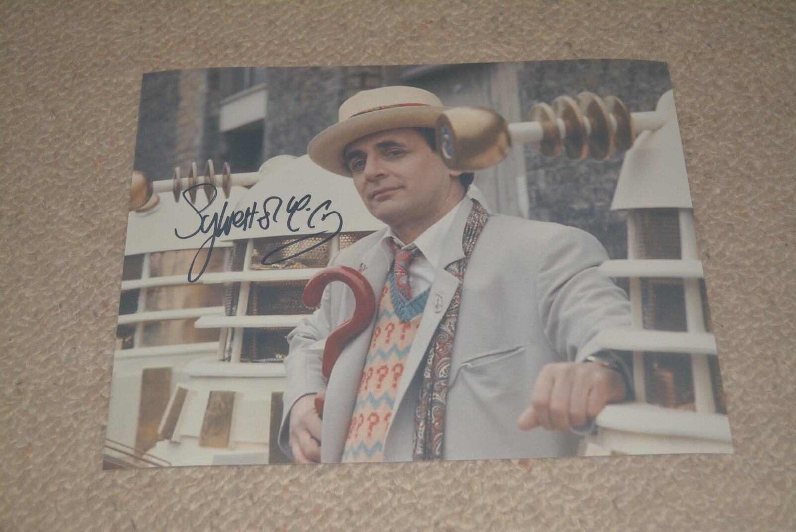 SYLVESTER MCCOY signed autograph In Person 8x10 20x25 cm DOCTOR WHO