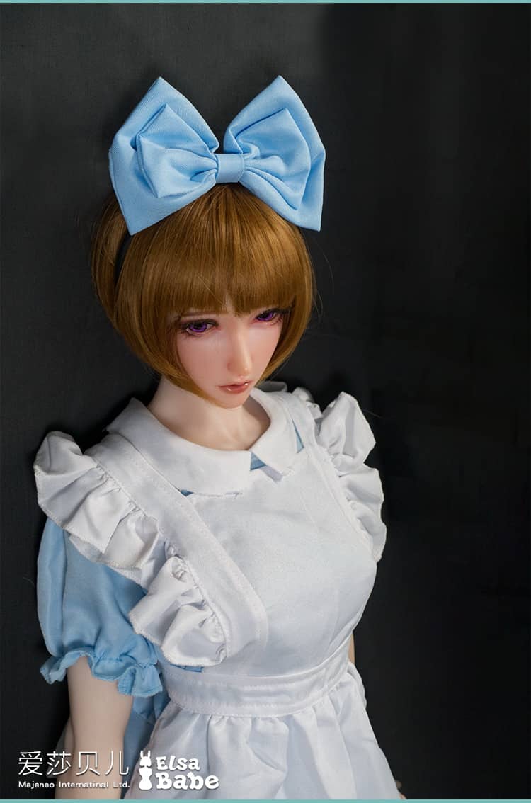 ElsaBabe 102cm/3.34ft Anime Silicone Sex Doll-Akiyama Naoko ElsaBabe Littlelovedoll