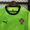 2025 Goalkeeper Portugal Green Soccer Jersey